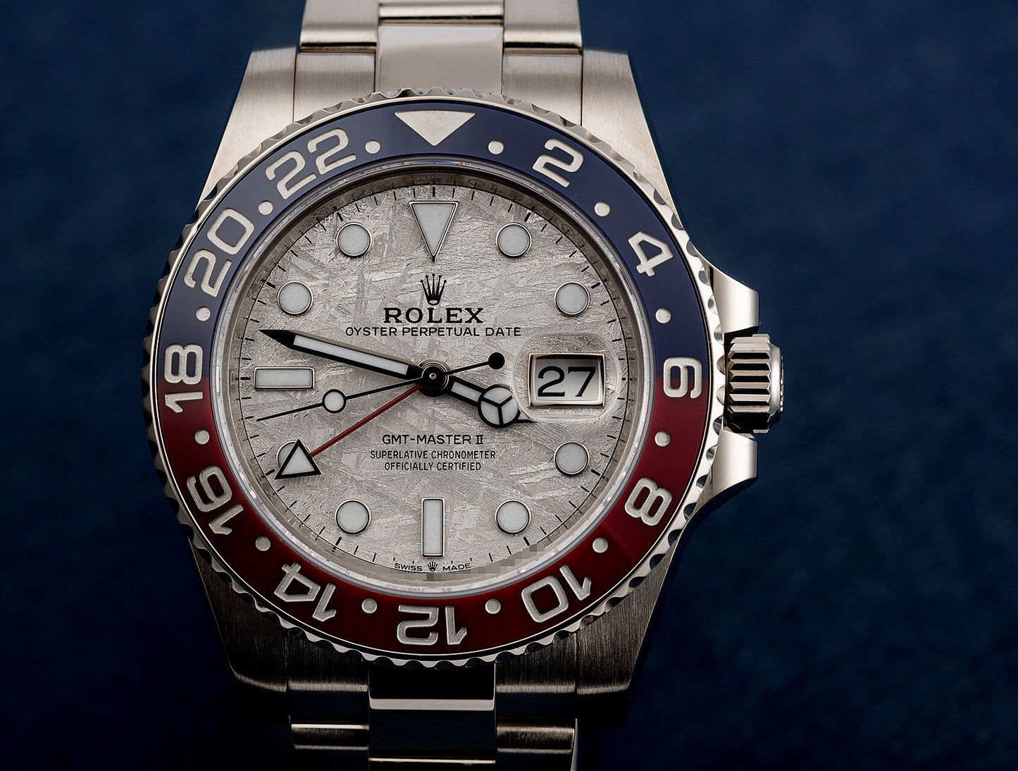 Rolex GMT-MASTER II Oyster, 40 mm, white gold M126719BLRO-0002