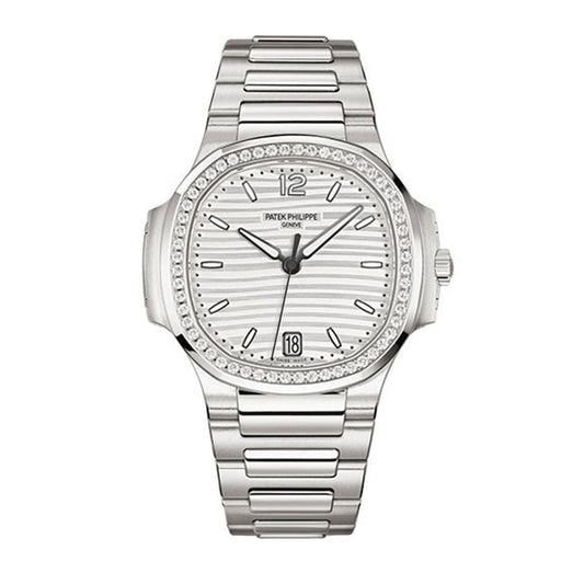 Patek Philippe Nautilus Ladies Automatic – 35.2 mm – Steel – Silvery Opaline Dial – 7118/1200A-010