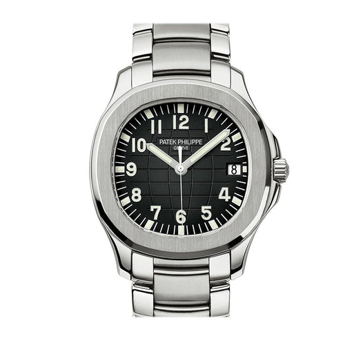 Patek Philippe Aquanaut Black Dial Stainless Steel Automatic Men’s Watch 5167-1A 5167/1A