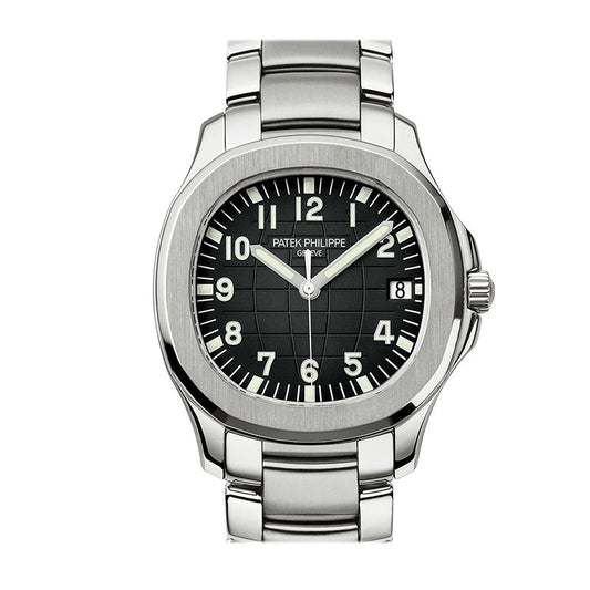 Patek Philippe Aquanaut Black Dial Stainless Steel Automatic Men’s Watch 5167-1A 5167/1A