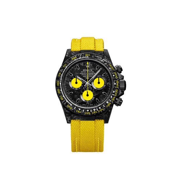 ROLEX Diw Daytona carbon lemon edition 40mm oyster black