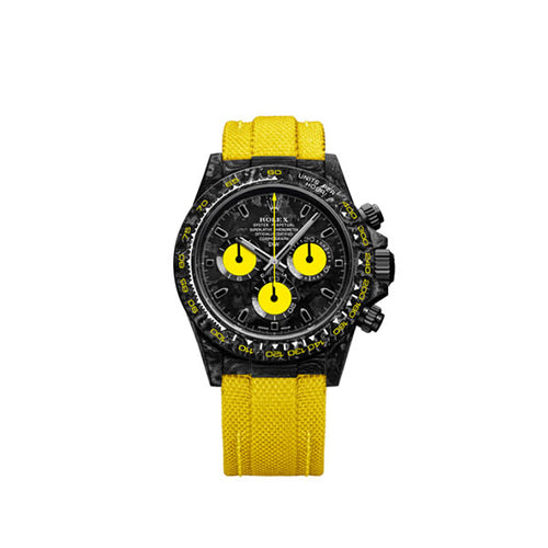 ROLEX Diw Daytona carbon lemon edition 40mm oyster black