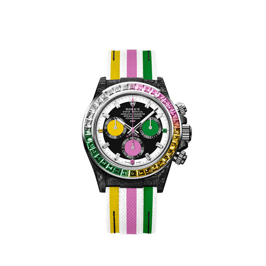 ROLEX Diw Daytona carbon rainbow candy 40mm carbon