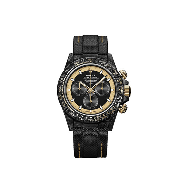 ROLEX Diw Daytona cream invert gold 40mm oyster black