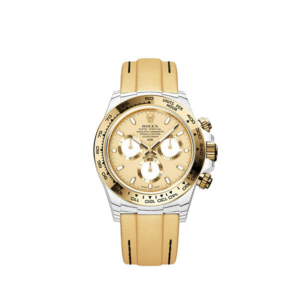 ROLEX Diw Daytona quartz fiber golden essence 40mm oyster black
