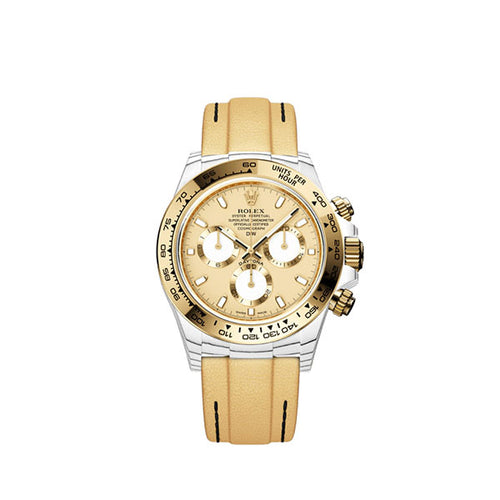 ROLEX Diw Daytona quartz fiber golden essence 40mm oyster black