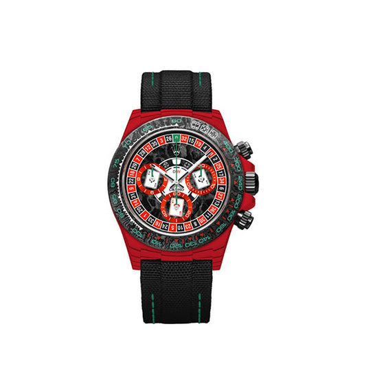 ROLEX Diw Daytona quartz fiber lucky player 3 (casino v.3) 40mm red quartz