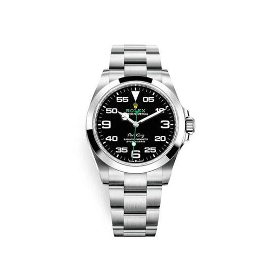 Rolex Air-King 126900 Oyster Perpetual Black 40mm Menâ€™s Watch