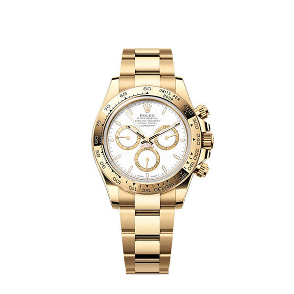 Rolex Cosmograph Daytona 40mm, 18k Yellow Gold, Ref# 126508-0001