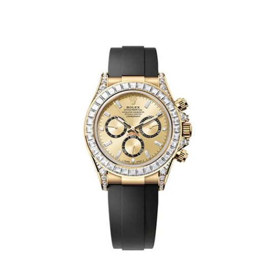 Rolex Cosmograph Daytona Oyster, 40 mm, yellow gold and diamondsReference 126538TBR
