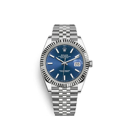 Rolex Datejust M126334-0002 Oyster, 41 mm, Oystersteel and White Gold