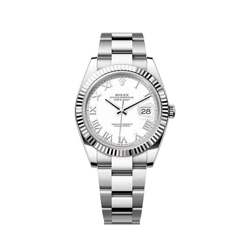 Rolex Datejust M126334-0023 Oyster, 41 mm, Oystersteel and white gold