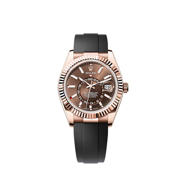 Rolex Sky-Dweller, 42mm, 18k Everose Gold, Ref# 336235-0002