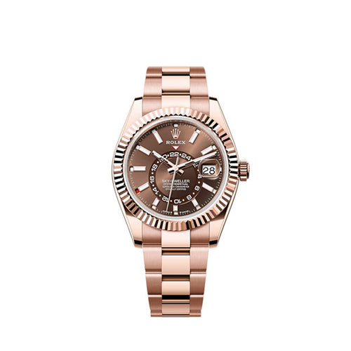 Rolex Sky-Dweller, 42mm, 18k Everose Gold, Ref# 336935-0002