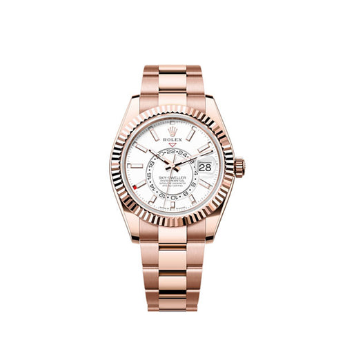 Rolex Sky-Dweller, 42mm, 18k Everose Gold, Ref# 336935-0003