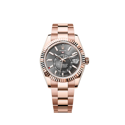 Rolex Sky-Dweller, 42mm, 18k Everose Gold, Ref# 336935-0004