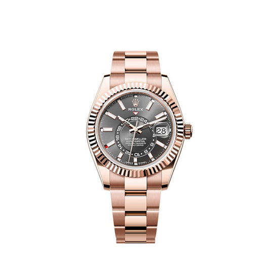 Rolex Sky-Dweller, 42mm, 18k Everose Gold, Ref# 336935-0004