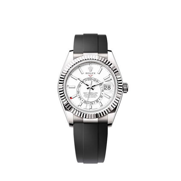 Rolex Sky-Dweller, 42mm, 18k White Gold, Ref# 336239-0003