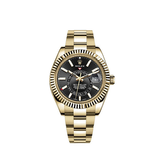 Rolex Sky-Dweller 42mm, 18k Yellow Gold, Ref# 326938-0004