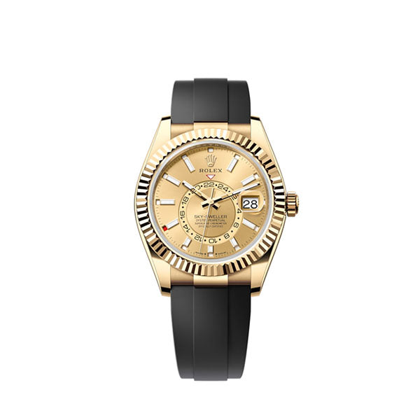 Rolex Sky-Dweller, 42mm, 18k Yellow Gold, Ref# 336238-0001
