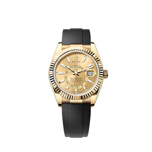 Rolex Sky-Dweller, 42mm, 18k Yellow Gold, Ref# 336238-0001