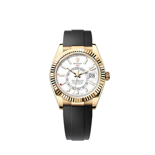 Rolex Sky-Dweller, 42mm, 18k Yellow Gold, Ref# 336238-0003