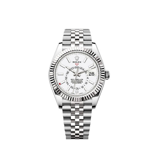 Rolex Sky-Dweller 42mm, Oystersteel and 18k White Gold, Ref# 326934-0002