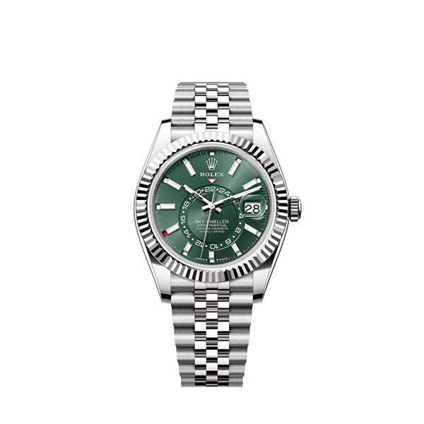 Rolex Sky-Dweller Green Dial Automatic 42mm Men’s Watch 336934-0001