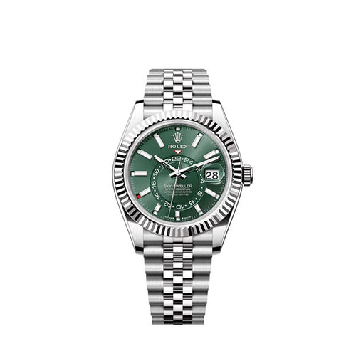 Rolex Sky-Dweller Green Dial Automatic 42mm Men’s Watch 336934-0001