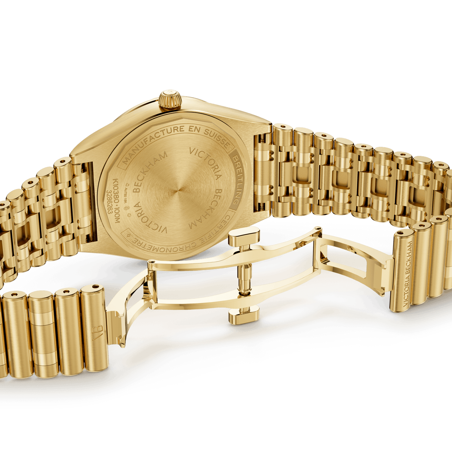 Breitling Chronomat Automatic 36 Victoria Beckham, 18k Yellow Gold, Ref# K103801A1L1K1, Unworn 2024