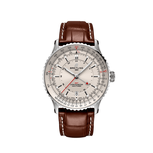 Breitling Navitimer Automatic GMT 41, Stainless Steel, Ref# A32310211G1P1, Unworn 2024