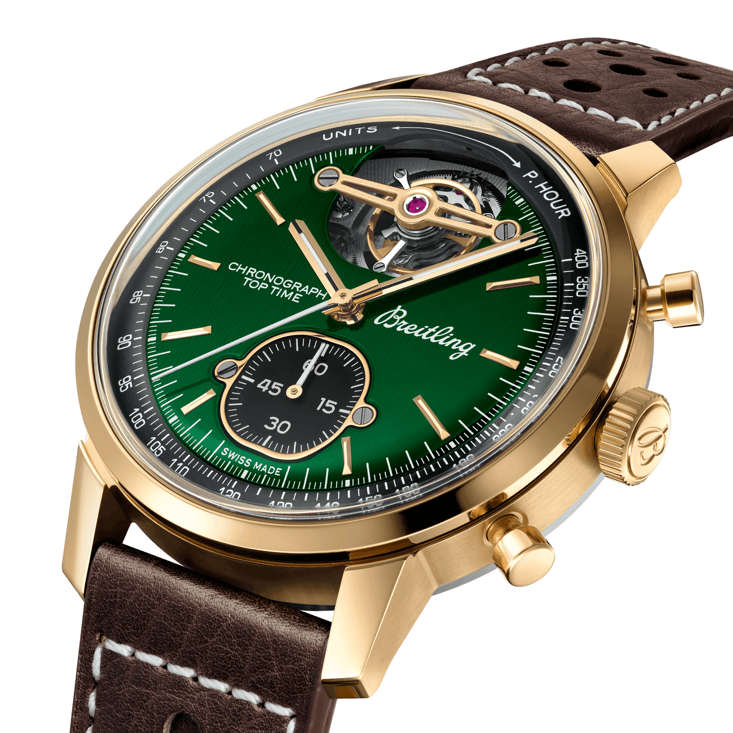 Breitling Top Time B21 Ford Mustang, Bronze, 43mm, Ref# NB21251A1L1X1, Unworn 2024
