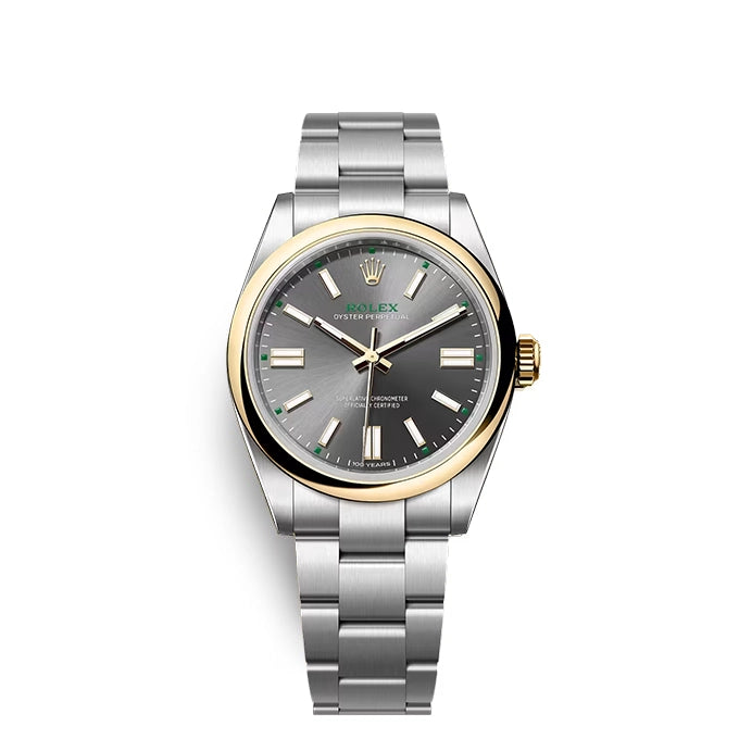 Rolex Oyster Perpetual 41 Slate Dial Oystersteel & Yellow Gold – Ref. 134303-0001