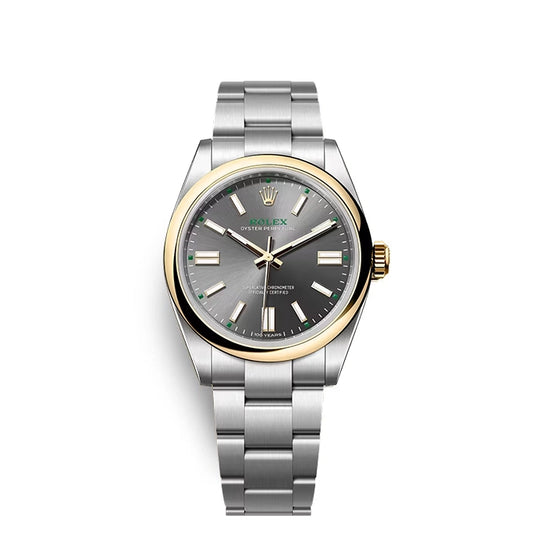 Rolex Oyster Perpetual 41 Slate Dial Oystersteel & Yellow Gold – Ref. 134303-0001