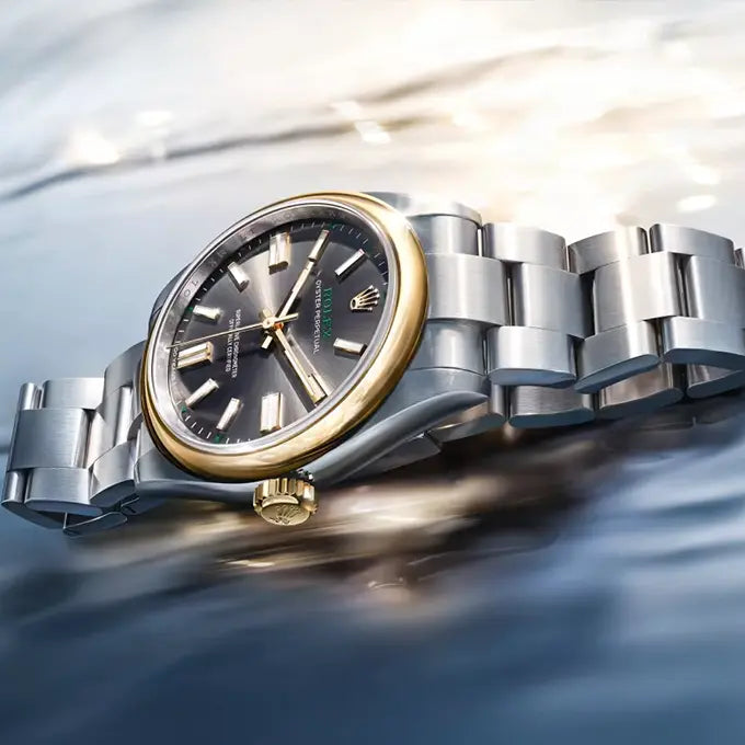 Rolex Oyster Perpetual 41 Slate Dial Oystersteel & Yellow Gold – Ref. 134303-0001