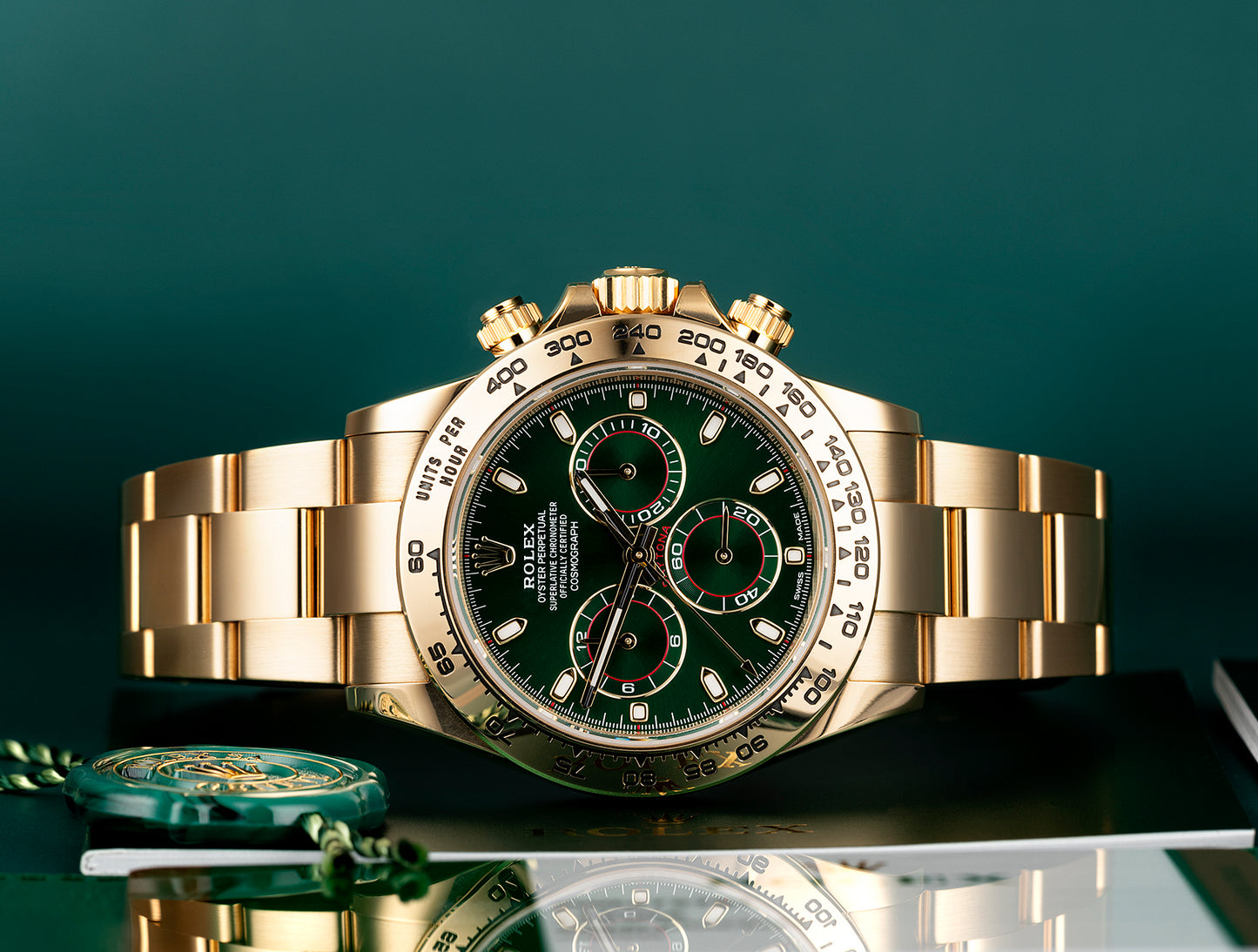 Rolex Cosmograph Daytona Yellow Gold 40mm Oyster 116508-0013