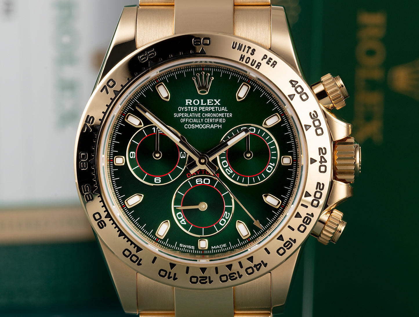 Rolex Cosmograph Daytona Yellow Gold 40mm Oyster 116508-0013