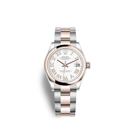 Rolex Datejust 31 Oystersteel and Everose gold Ref# 278241-0001