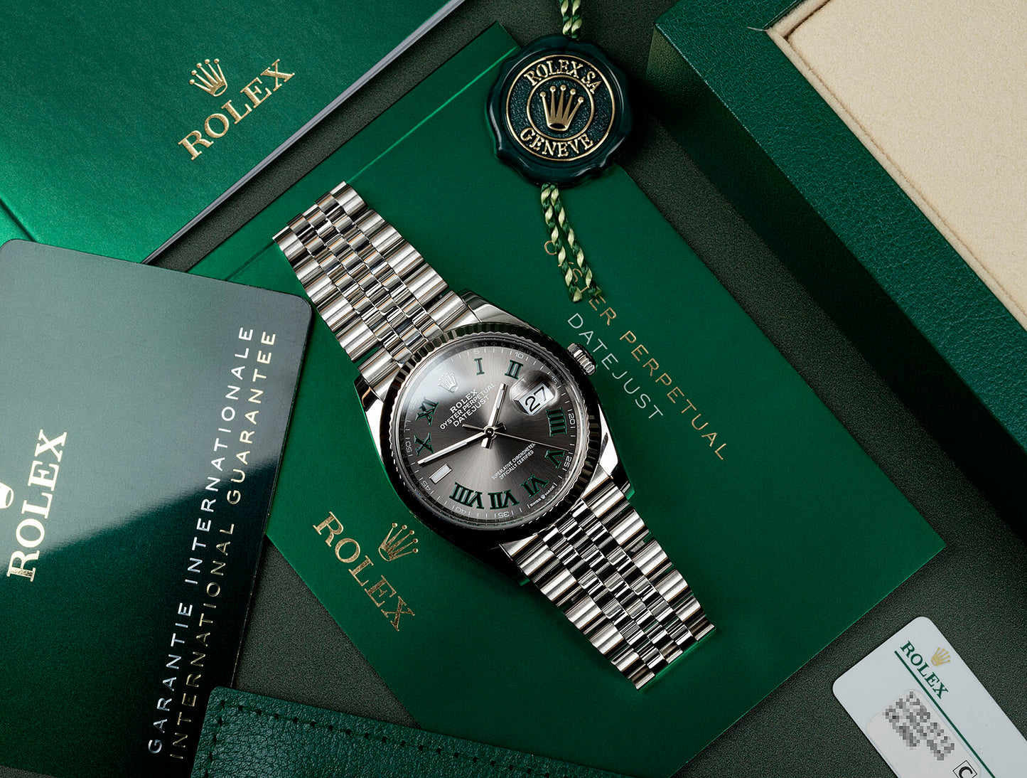 Rolex  DateJust 41 Oyster, 41 mm, Oystersteel M126334-0022