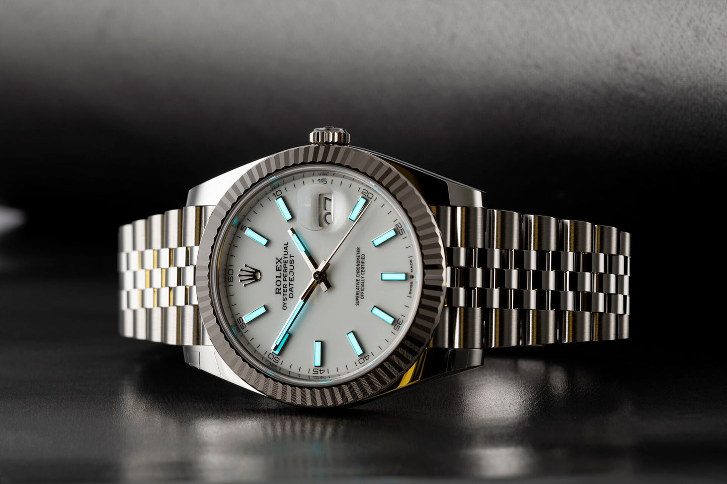 Rolex Datejust 41 White Dial Gold &amp; Steel Men’s Watch M126334-0009