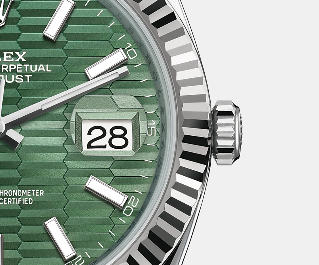 Rolex Datejust 41mm, Oystersteel and 18k White Gold, Ref# 126334-0030