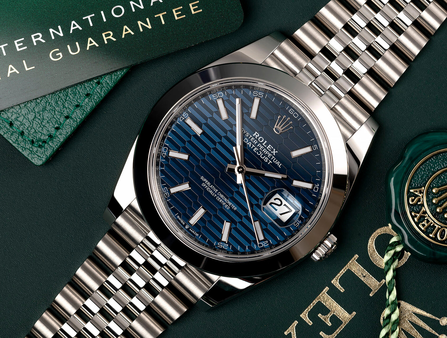 Rolex Datejust M126334-0002 Oyster, 41 mm, Oystersteel and White Gold