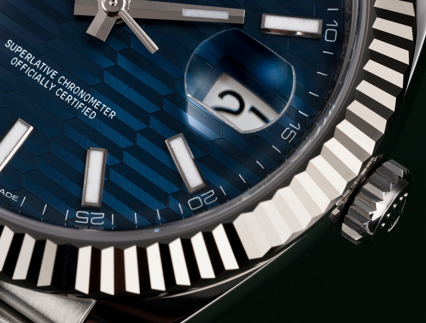 Rolex Datejust M126334-0002 Oyster, 41 mm, Oystersteel and White Gold