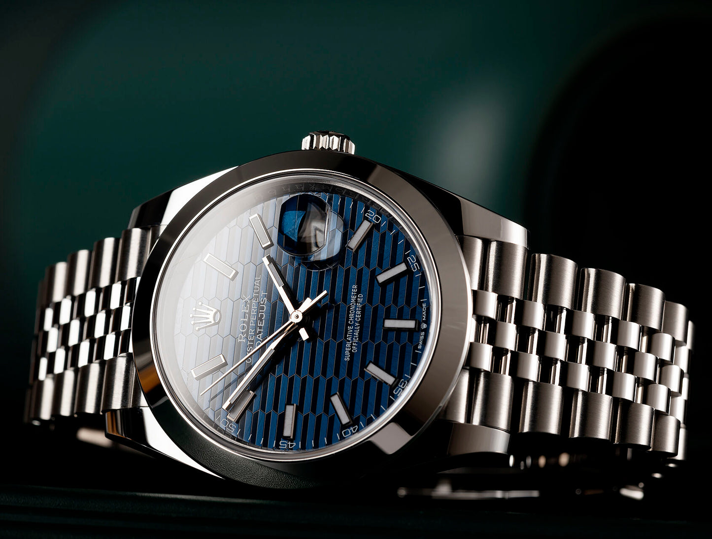 Rolex Datejust M126334-0002 Oyster, 41 mm, Oystersteel and White Gold