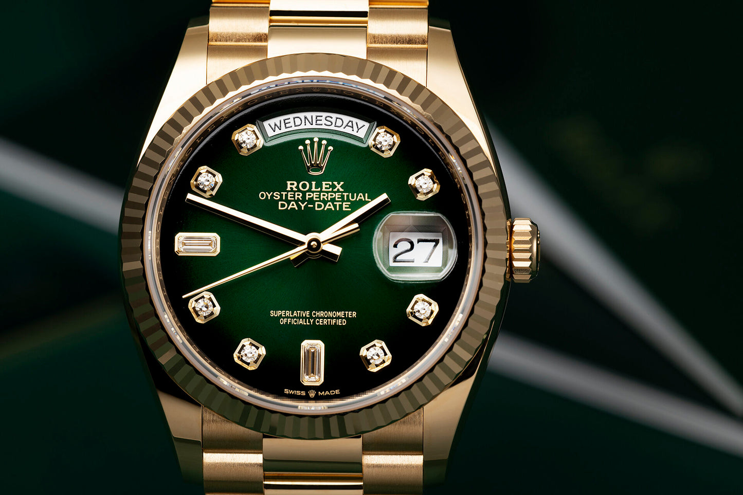 Rolex DAY-DATE 36  Oyster, 36 mm, yellow gold  M128238-0069