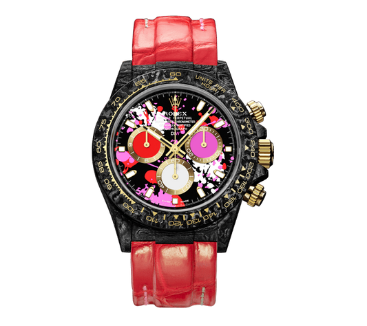 ROLEX Diw Daytona motley red 40mm oyster black