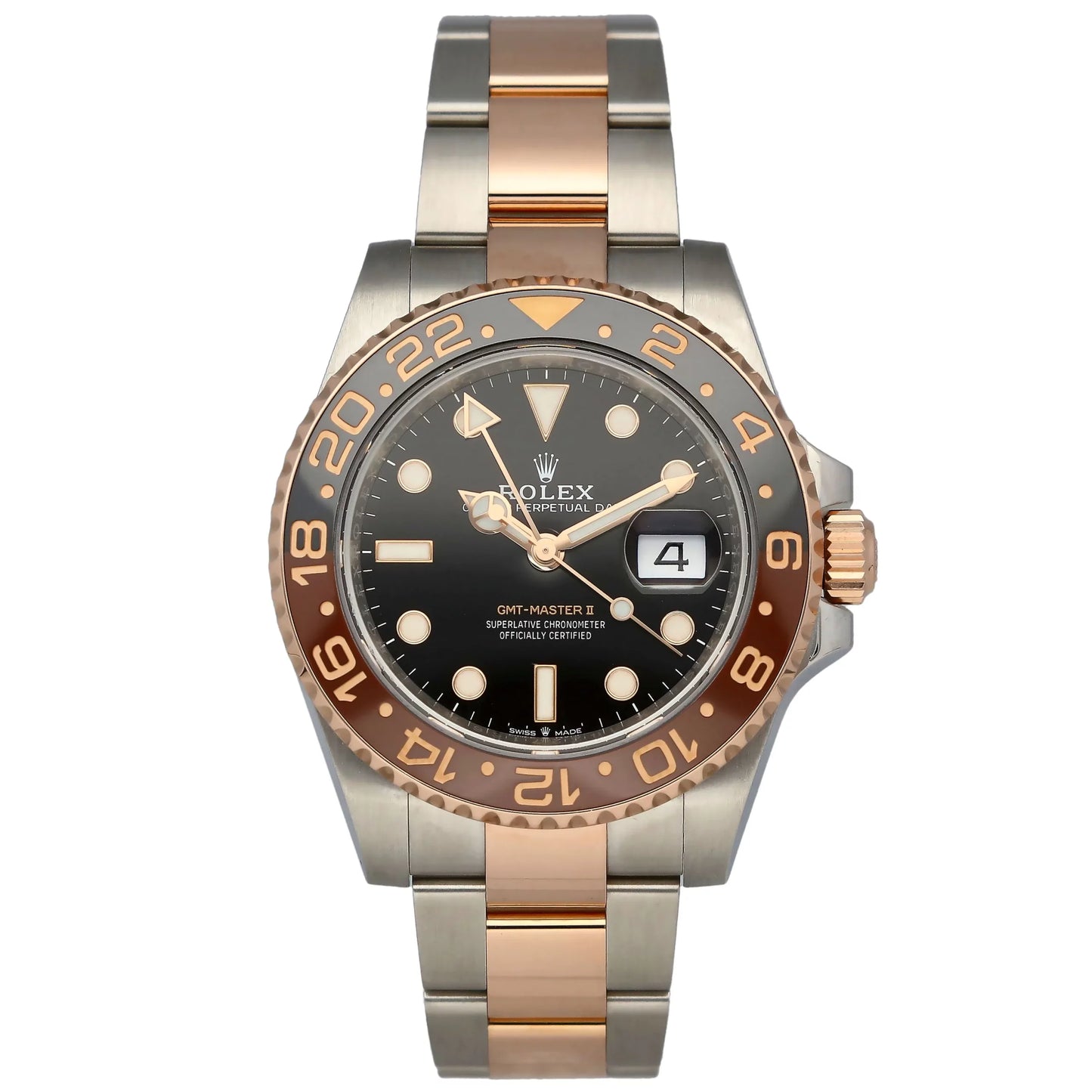 Rolex GMT-Master II 18K Everose Rose Gold “The Rootbeer”(Ref# 126715CHNR)