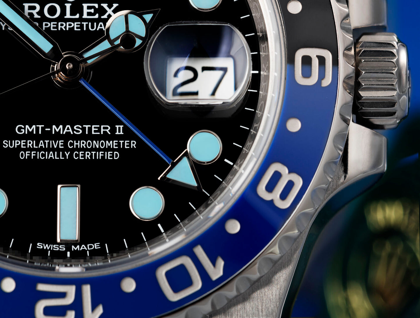 Rolex GMT-Master II Batman Jubilee Men’s Watch 126710BLNR-0002