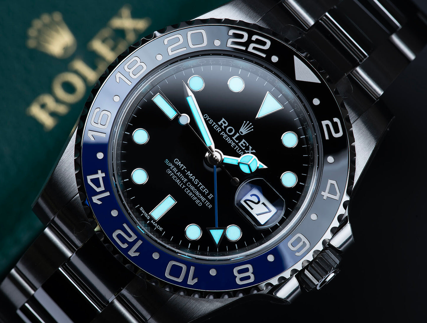 Rolex GMT-Master II Oyster 40 mm Oystersteel 126710BLNR-0003 New