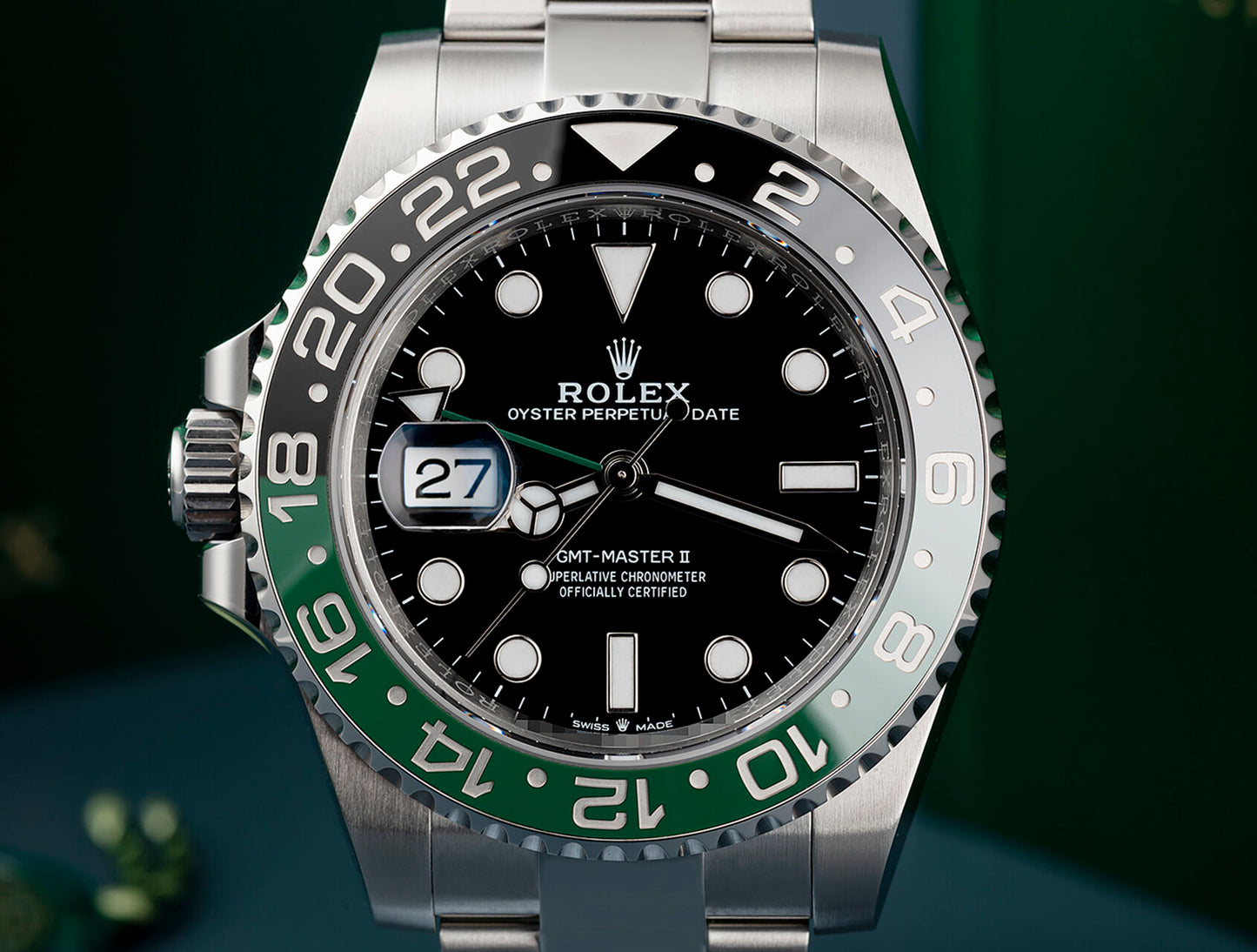 Rolex GMT-Master II Oystersteel Lefty Men’s Watch 126720VTNR-0001